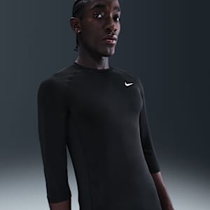 Nike Men's Dri-FIT 3/4-Sleeve Baseball Top