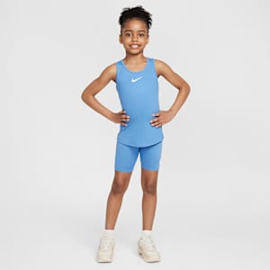 Nike Dri-FIT All Day Play Little Kids' 2-Piece Bike Shorts Set
