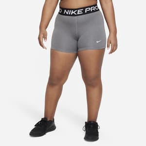 Nike Pro Girls' Dri-FIT Shorts (Extended Size)
