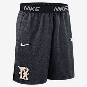 Shorts Nike Dri-FIT de la MLB para hombre Texas Rangers Authentic Collection City Connect