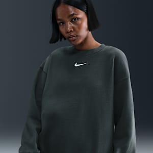 Sudadera oversized de cuello redondo para mujer Nike Sportswear Phoenix Fleece