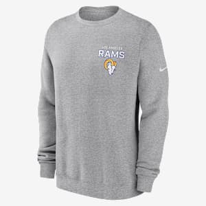 Los Angeles Rams Draw Block Club Men's Nike NFL Pullover Crew
