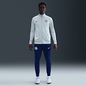Inter Milan Strike Nike Dri-FIT kötött férfi futballnadrág