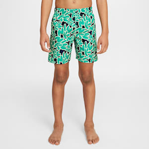 Shorts de vóleibol con forro interior de 13 cm para niños talla pequeña Nike Swim Breaker