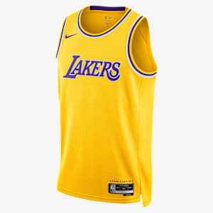 Jersey Nike Dri-FIT de la NBA Swingman para hombre Los Angeles Lakers Icon Edition