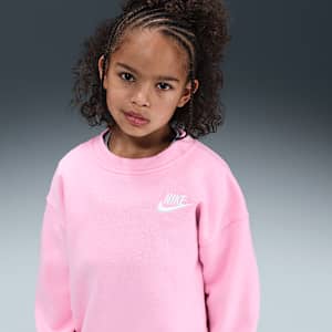 Nike túlméretezett, kerek nyakkivágású felső kisgyerekeknek
