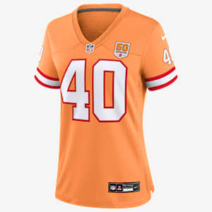 Mike Alstott Tampa Bay Buccaneers 50th Anniversary Women’s Nike NFL Game Jersey