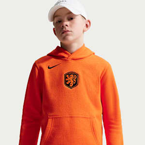 Netherlands Club Big Kids' (Boys') Nike Soccer Pullover Hoodie