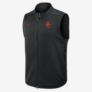 USC Victory Men's Nike Therma-FIT College Full-Zip Vest