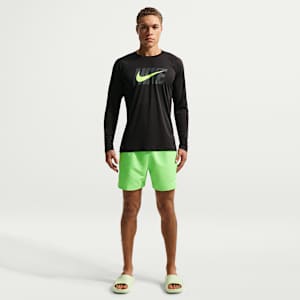 Nike Swim Breaker-volleyshorts (13 cm) med indershorts til mænd