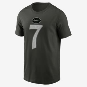 Playera Nike de la NFL para hombre Justin Fields New York Jets colección Rivalries