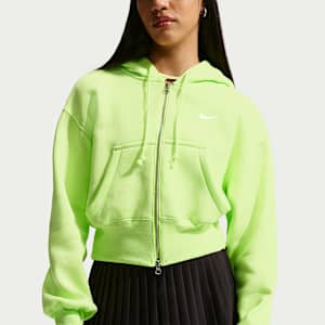 Nike Sportswear Phoenix Fleece Women's Loose Full-Zip Cropped Hoodie
