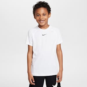 Playera de manga corta para niños talla pequeña Nike Dri-FIT Pro
