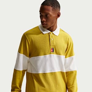 NikeCourt Heritage Men's Tennis Long-Sleeve Polo