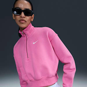 Nike Sportswear Phoenix Fleece Women's 1/4-Zip Cropped Sweatshirt