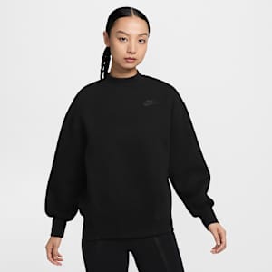 Nike Sportswear Tech Fleece Women's Oversized Crew-neck Sweatshirt