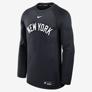 New York Yankees Authentic Collection Game Time Men's Nike Dri-FIT MLB Pullover Crew