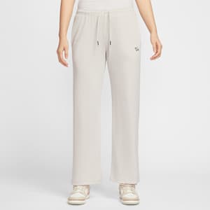 Nike Sportswear Chill Knit 女款中腰輕盈開放式褲腳長褲