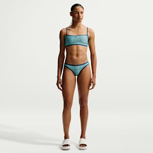 Nike Swim Women's Ripple Texture Hipster Bikini Bottom