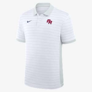 Puerto Rico National Baseball Team 2026 World Baseball Classic Striped Victory Men's Nike Dri-FIT Polo