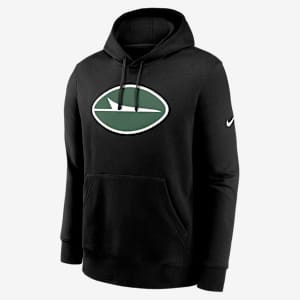 New York Jets Club Logo Men's Nike NFL Pullover Hoodie