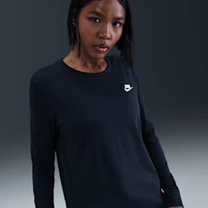 Nike Sportswear Club Women's Long-Sleeve T-Shirt
