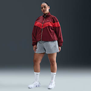 Shorts de tiro medio de 10 cm para mujer (talla grande) Nike Sportswear Phoenix Fleece