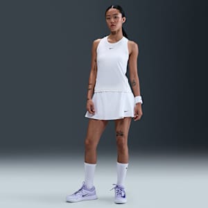 กระโปรงเทนนิสผู้หญิงชายระบาย Dri-FIT Nike Victory