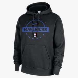 Dallas Mavericks Club Men's Nike NBA Practice Pullover Hoodie