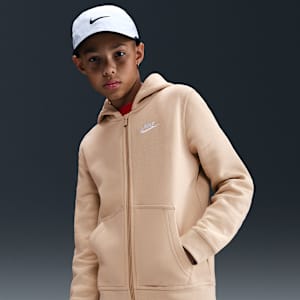 Nike Sportswear Club Big Kids' Full-Zip Hoodie