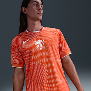 Netherlands 2025 Stadium Home (Women's Team) Men's Nike Dri-FIT Soccer Replica Jersey