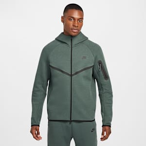 Chamarra Windrunner de tejido Fleece de cierre completo para hombre Nike Tech