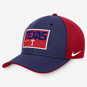 Gorra ajustable Nike MLB para hombre Texas Rangers Classic99 Color Block