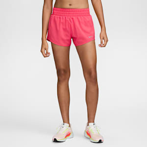 Nike Dri-FIT One 女款中腰 3" 隱藏式內裡短褲