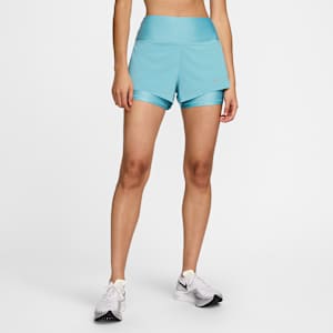 Nike Dri-FIT Swift Women's Mid-Rise 8cm (approx.) 2-in-1 Running Shorts with Pockets