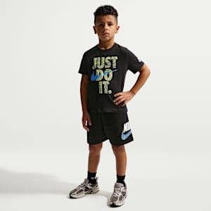 Nike Sportswear In The Zone Little Kids' French Terry Shorts