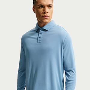 Polo de golf de manga larga Dri-FIT para hombre Nike Par