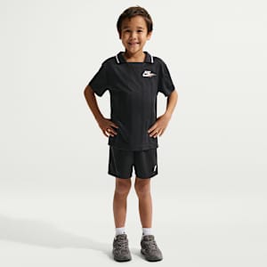 Nike Sportswear Little Kids' Victory Lap 2-Piece Mesh Shorts Set