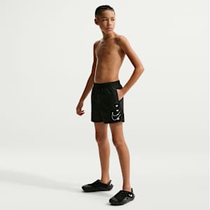 Nike Swim Split Logo Lap Boys' 10cm (Approx.) Volley Shorts