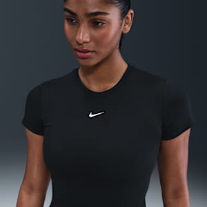 Nike One damestop met korte mouwen