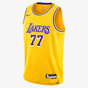 Jersey Swingman para niños talla grande de Luka Dončić de Los Angeles Lakers Icon Edition