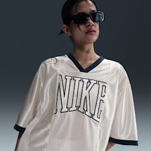 Jersey de manga corta con gráfico oversized para mujer Nike Sportswear