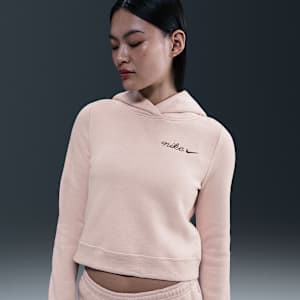 เสื้อมีฮู้ดขนาดกะทัดรัดผู้หญิง Nike Sportswear Phoenix Fleece