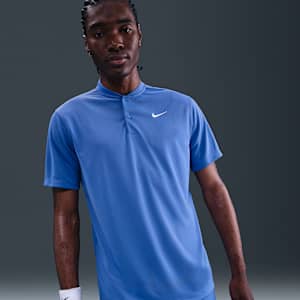 Polo de cuello en v de tenis para hombre NikeCourt Dri-FIT