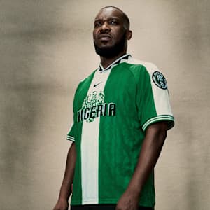 Camisola de futebol Nike Football Replica Dri-FIT Reedição Nigéria 1996 para homem