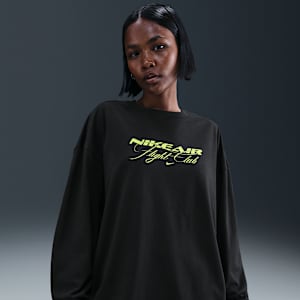 Nike Sportswear Women's Oversized Long-Sleeve T-Shirt