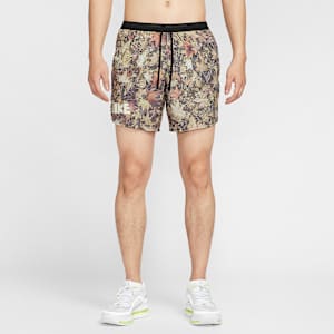 Nike Stride Men's Dri-FIT 18cm (approx) Brief-Lined Printed Running Shorts