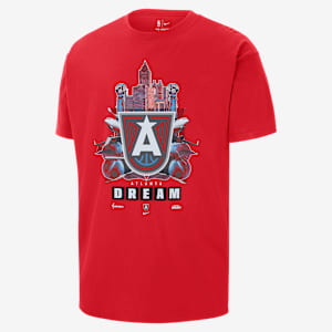 Playera Nike Max90 de la WNBA para hombre Atlanta Dream