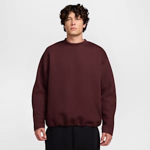 Sudadera de cuello redondo de tejido Fleece para hombre Nike Tech