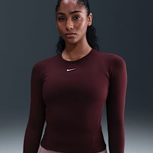 Nike One Fitted Dri-FIT Longsleeve-Oberteil für Damen